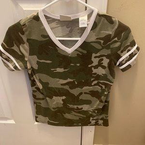 Camo top